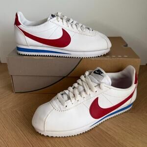 Nike Classic Cortez Leather "Forest Gump" Women Sneakers - Size 7.5